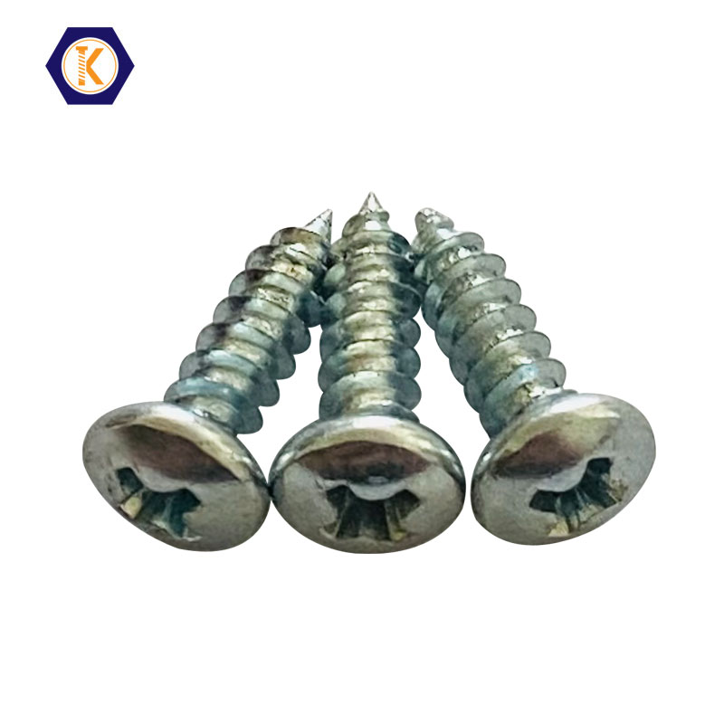Pan Philip Head Self Tapping Screws with Zinc Plating
